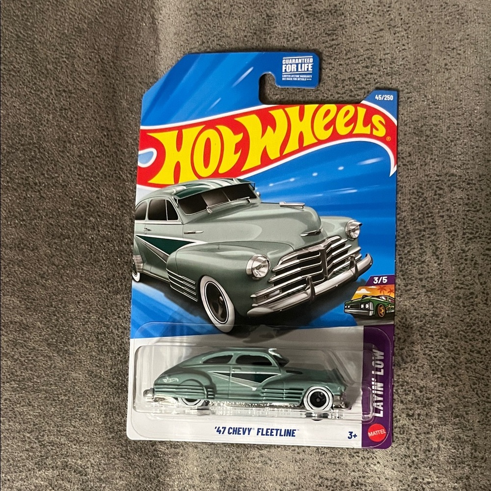 NIP Hot Wheels ‘47 Chevy Fleetline Toy Car - Green